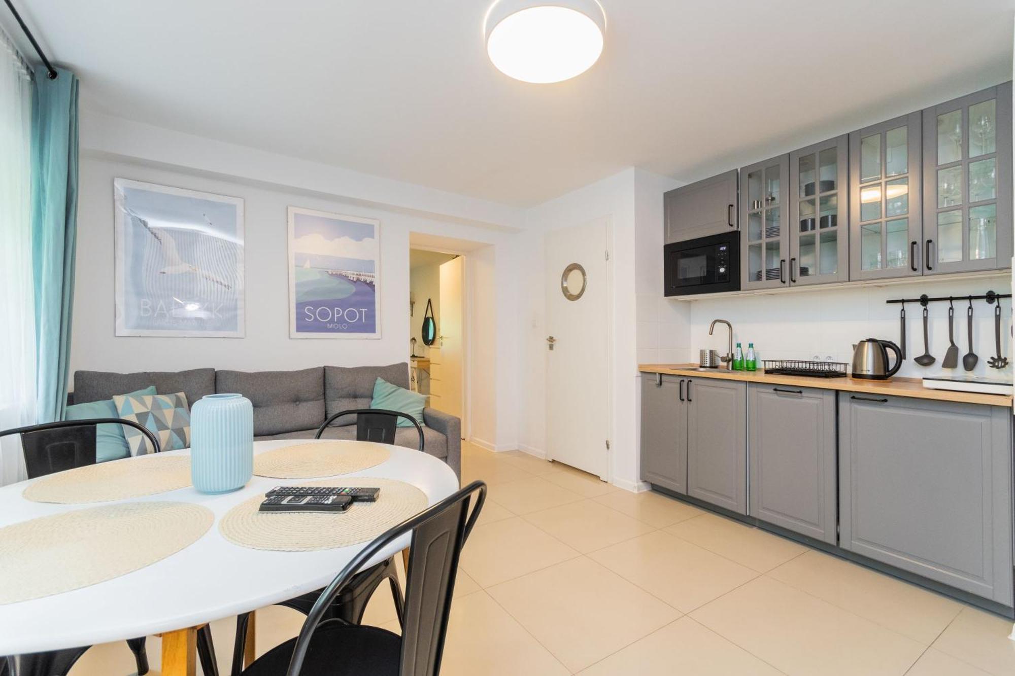 Apartament W Sopocie W Przyziemiu By Grand Apartments Сопот Екстер'єр фото